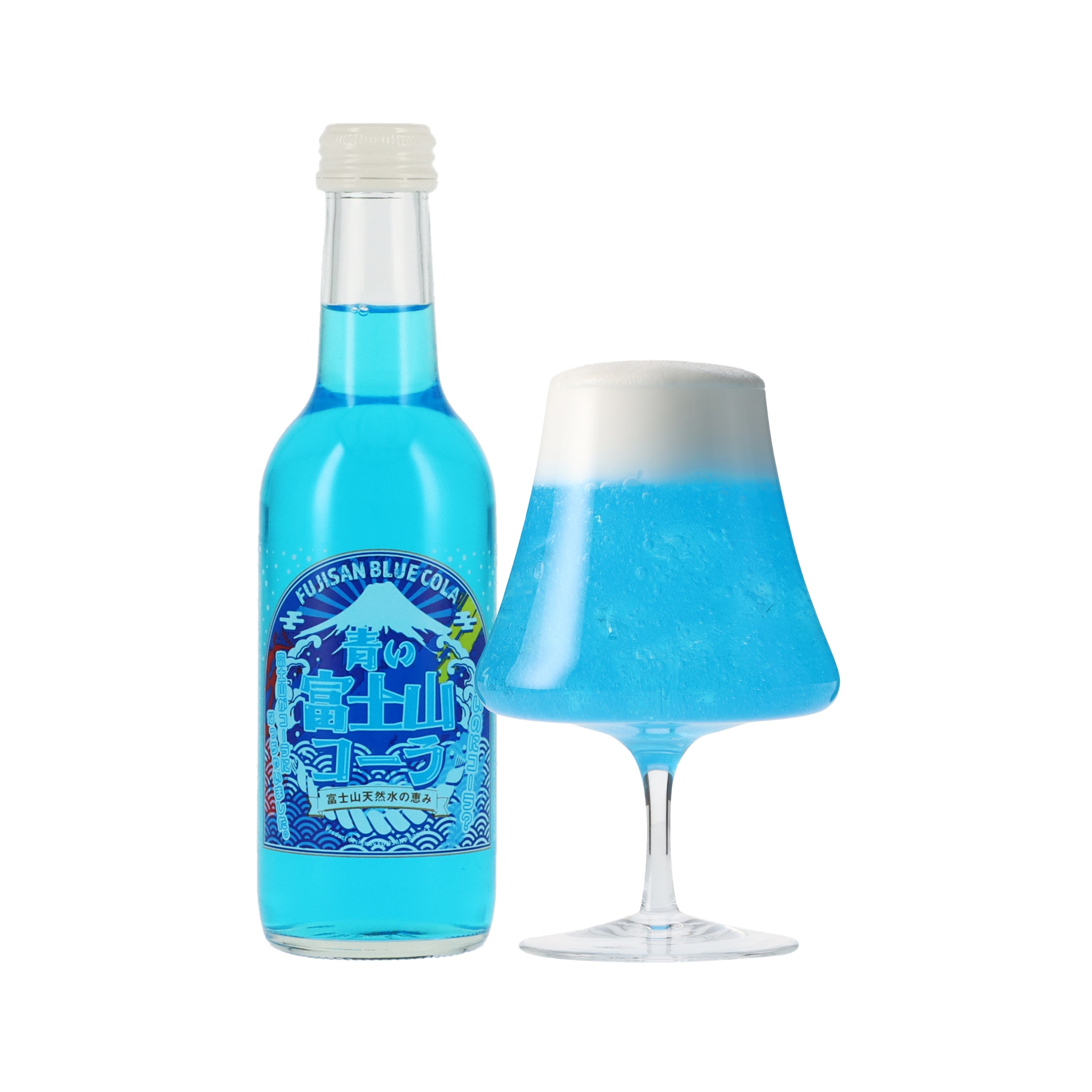 送料無料 \割引クーポン配布/青い富士山コーラ 245ml 24本 1ケース お買い得 甘口 子供向け ソフトドリンク クリスマス こどもビール 青いコーラ ジン サワー 割材 ペプシ コークハイ 富士山プロダクト ご当地 地サイダー ソーダ 山梨 富士山 お土産 お歳暮 キャンプ BBQ|富士の国やまなし特産品