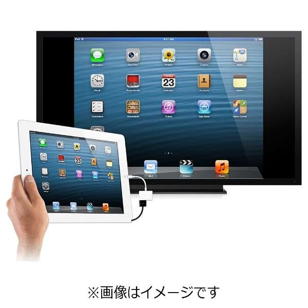 楽天市場 アップル純正 Apple Lightning Digital Avアダプタ Md6am A Ipad Ipad Mini Iphone Ipod対応 送料無料 メール便の場合 フォトアシスト 楽天市場店