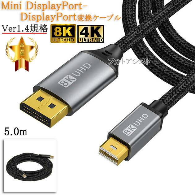 楽天市場】【miniDP-DP変換ケーブル ×4個 ロープロブラケット ×1
