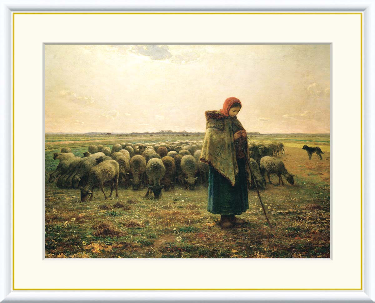 楽天市場】【アート 絵画】世界の名画 ミレー 春 オルセー美術館 農村