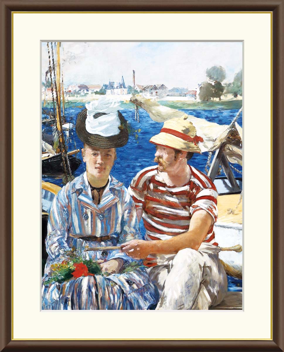 楽天市場】【アート 絵画】世界の名画 クロード モネ 赤いボート 楽天市場】【アート 絵画】世界の名画 クロード モネ 赤いボート