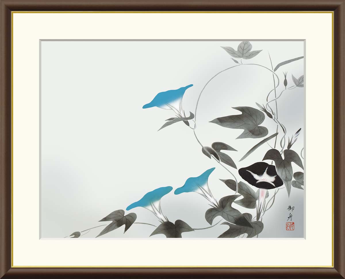 速水御舟 木版画 鬱金桜 油絵 油彩画 立体画 インテリア 額装　額縁 置物 速水御舟 木版画 鬱金桜 油絵 油彩画 立体画 インテリア 額装