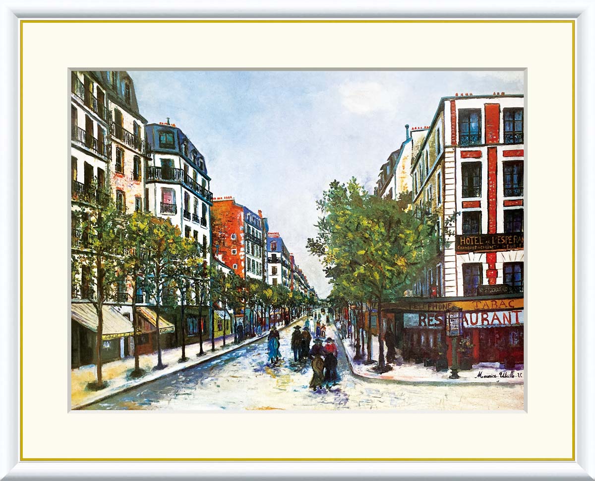 絵画　モーリスユトリロ　追加写真　　(その②) 美術のこもれび」Rayons de soleil dans l'art –No25：『モーリス