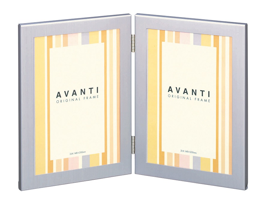 楽天市場】フォトフレーム L判 2枚 SK1-SD シンプル ツインフレーム