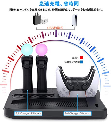 Ps5 Psvr 掛り 縦置き 照明ランプ コントローラ Playstation Move 充電入れもの Vr 先書割り イヤホーン ヘッド マウントディスプレー Geo2 Co Uk