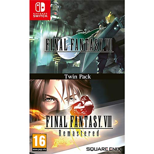 ★勝ったら倍+ご愛顧感謝デー★18日限定★ (Nintendo Switch) Final Fantasy VII & VIII Remastered Twin Pack (輸入版）ファイナルファンタジー7 8 ツインパック [並行輸画像