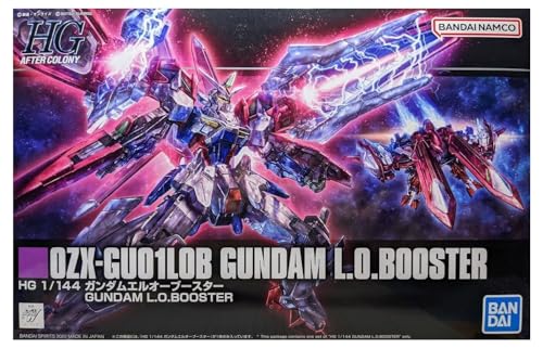 ★お買い物マラソン★ Bandai Spirits 1/144 プラモデル HG OZX-GU01LOB ガンダムエルオーブースター 「新機動戦記ガンダムW DUAL STORY G-UNIT」画像