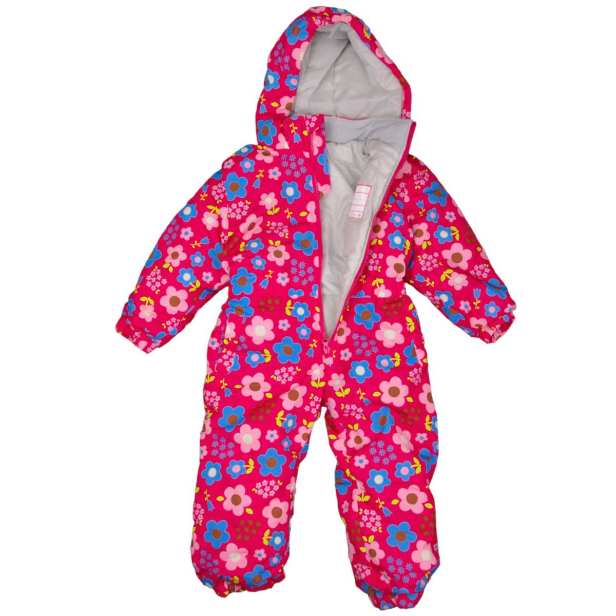 楽天市場 ジャンプスーツ 女の子 キッズ 女の子 キッズ 花柄 中綿入り ジャンプスーツ 防寒 つなぎ スノーコンビ 雪遊び 子供用 カバーオール ピンク 130cm 100cm 110cm 1cm ガールズ キッズ スキーウェア 全4色 ピアニッシモ