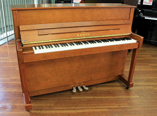 【美品　値下げ】カワイアップライトピアノ　C480F 椅子付き 楽天市場】KAWAI（カワイ） C-480F アップライトピアノ 特約店