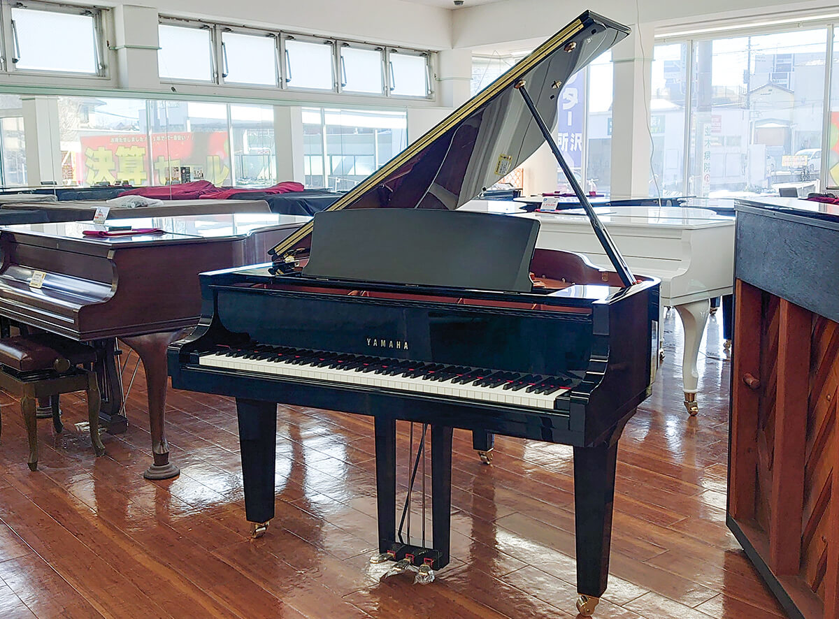 楽天市場】【中古再調整品グランドピアノ】ヤマハ G5（全塗装リビルト
