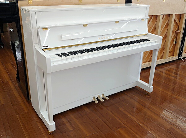 市場 KAWAI カワイ 新品展示品 K200ホワイト ピアノ