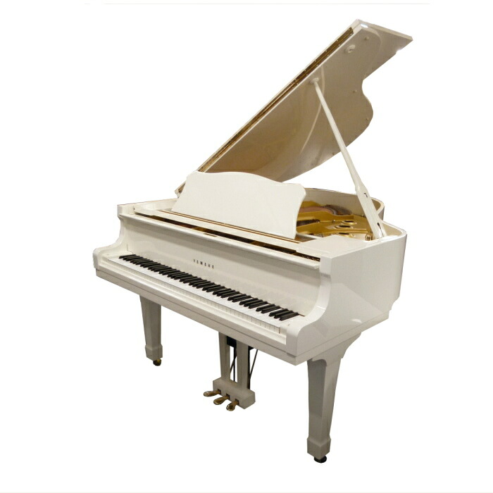 【エントリーで★さらにポイント5倍】【中古】YAMAHA G1BWH(4641) グランドピアノ 1988年製|ピアノプラザ 店