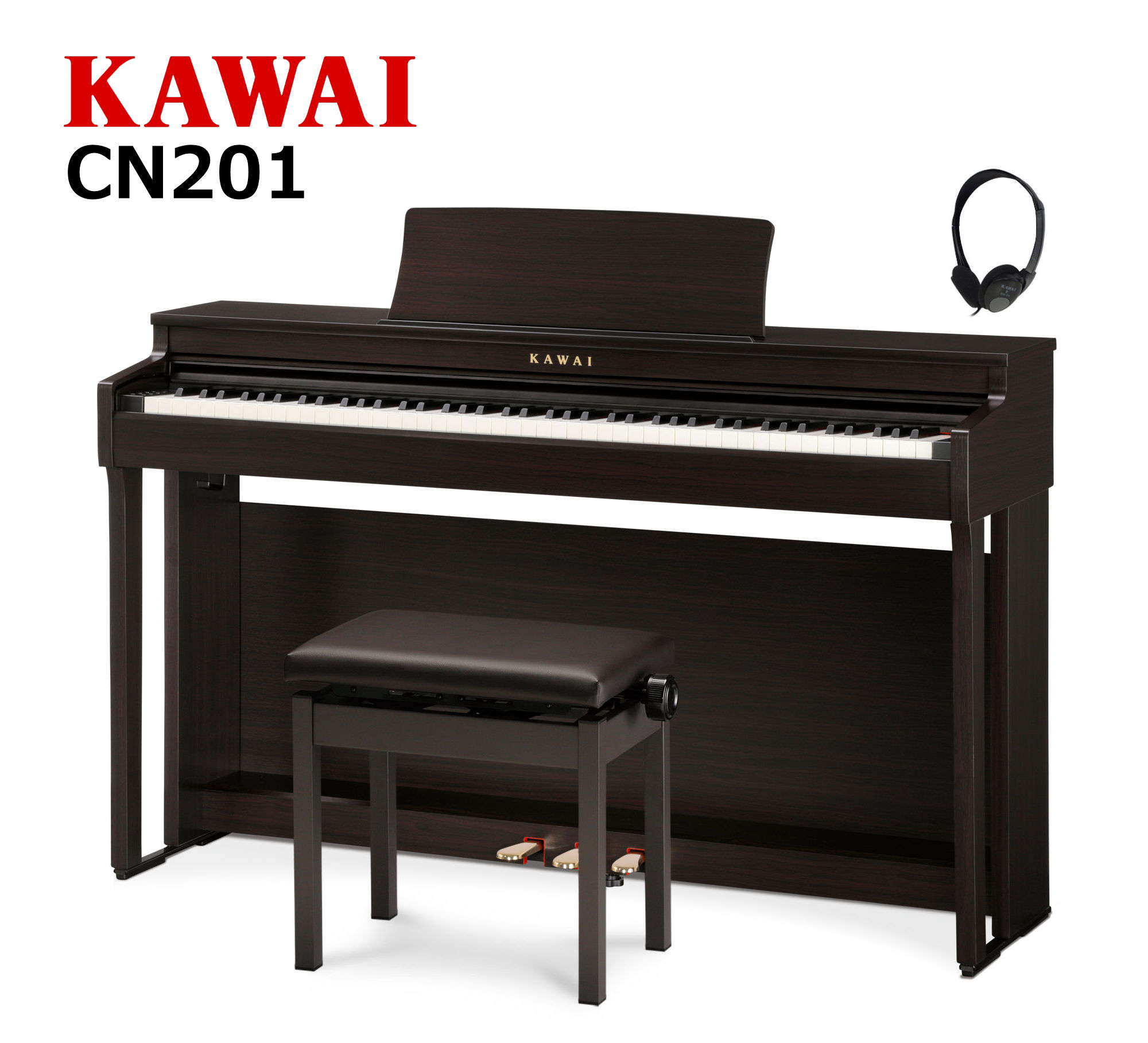 新品未使用 】KAWAI ピアノ高低自在椅子 (NO.600) | www