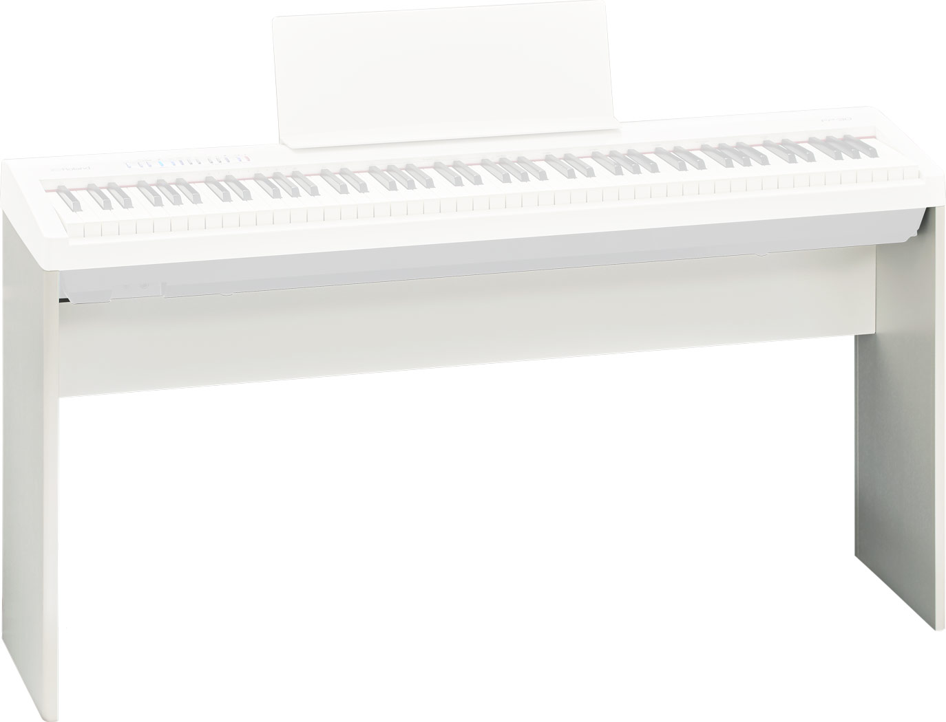 【最大3,900円クーポン★最強感謝祭】Roland ローランド 電子ピアノスタンド キーボードスタンド KeyboardStand 88鍵盤 FP-30X WH 専用 KSC70 WH