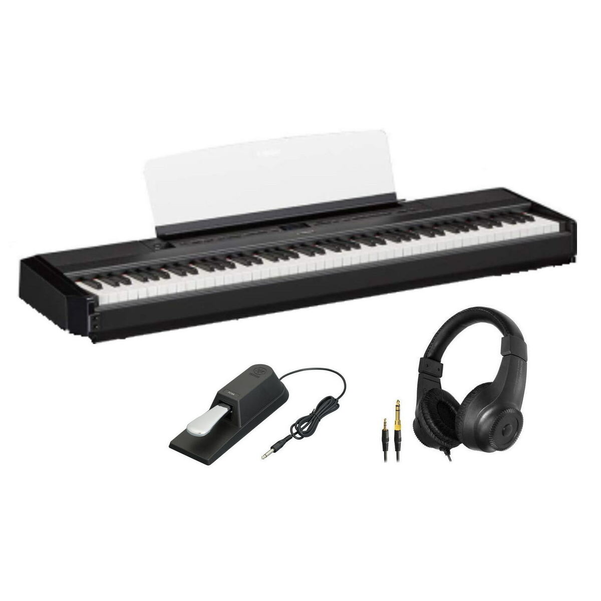 絶品 ヤマハ YAMAHA P-515B 電子ピアノ ブラック P-シリーズ X電子ピアノ用ヘッドホンセット fucoa.cl