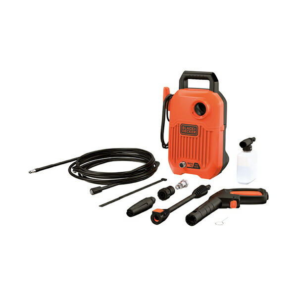 【送料無料】BLACK+DECKER スリム高圧洗浄機高圧洗浄機 家電 キッチン家電 屋外掃除 コンパクト 高圧水流 洗車 家庭用 軽量 多用途｜PIARY（ピアリー）店