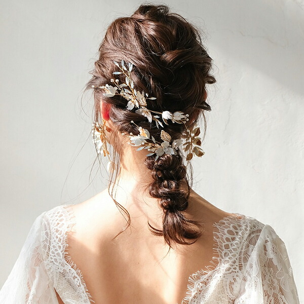 貨物輸送無料 鳴す郵便物 婚礼の儀読取り書込みヘッドドレス 華 蕾 ヘッドコーム フラグ ゴールド P5 ヘッドドレスヘッドパーツ ヘッド花束 花よめ 結婚御祝い ブライダル佩び物 縁組みアクセサリー 集い Atkisson Com