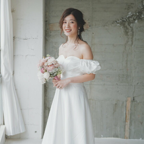 入園入学祝い パフスリーブオフショルダードレスｳｪﾃﾞｨﾝｸﾞﾄﾞﾚｽ ｵﾌｼｮﾙﾀﾞｰ ﾄﾞﾚｽ ｳｪﾃﾞｨﾝｸﾞ 結婚式 ﾎﾜｲﾄ 花嫁ﾄﾞﾚｽ ﾛﾝｸﾞﾄﾞﾚｽ 二次会 Fucoa Cl