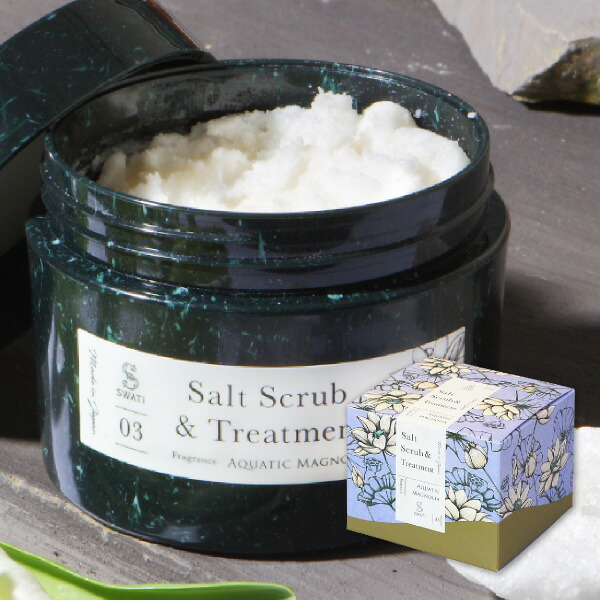 【楽天市場】【SWATi】スクラブ＆バスソルト Salt Scrub & Treatment（Aquatic Magnolia）(おこもり