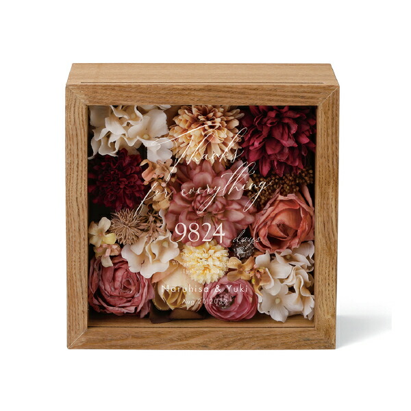 楽天市場】 ＼ 20％OFF ／ フラワー フォトボックス（ モーヴピンク