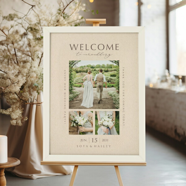 楽天市場】フォトウェルカムボード（ベストモーメント ホワイト