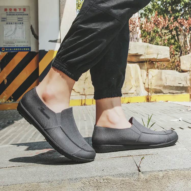 市場 送料無料 レインブーツ ショート レインシューズ 防水 ラバーブーツ おしゃれ 防水スリッポン 防水シューズ メンズ メンズスリッポン