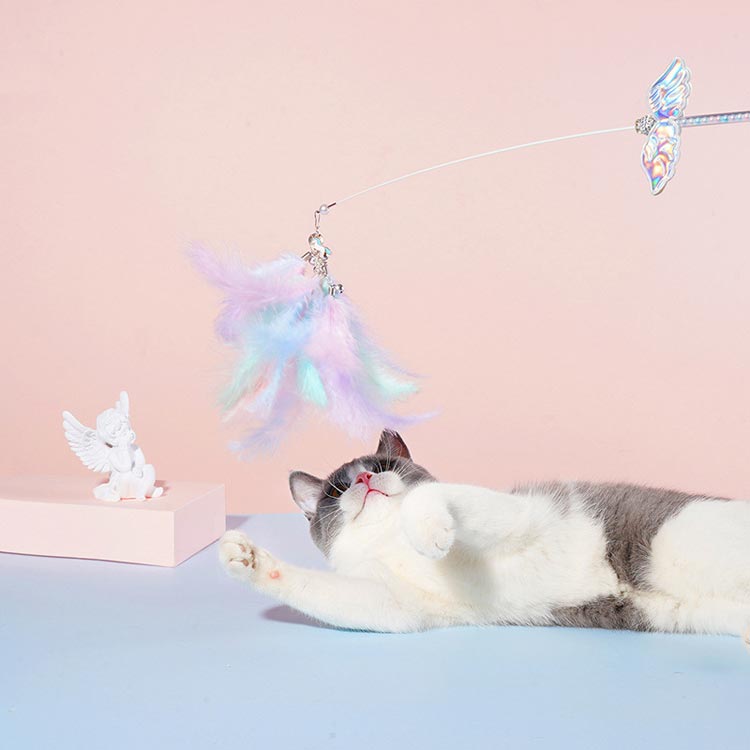 猫じゃらし かわいい 猫 鈴 猫用品 おもちゃ ねこ 釣り竿 羽根 ペット用品 ネコ ねこじゃらし 猫用おもちゃ 猫じゃらし かわいい 猫 鈴 猫用品 おもちゃ ねこ 釣り竿 羽根 ペット用品 ネコ ねこじゃらし 猫用おもちゃ