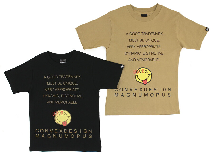 【セール コンベックス CONVEX 子供服】スマイルロゴ Tシャツ (130-160) ＰＩＣＡＤＯＲ