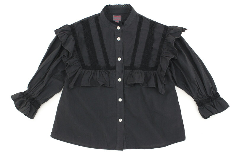 セール【デニム&ダンガリー DENIM DUNGAREE】ローン レース ブラウス (130)【22520100】|PICADOR