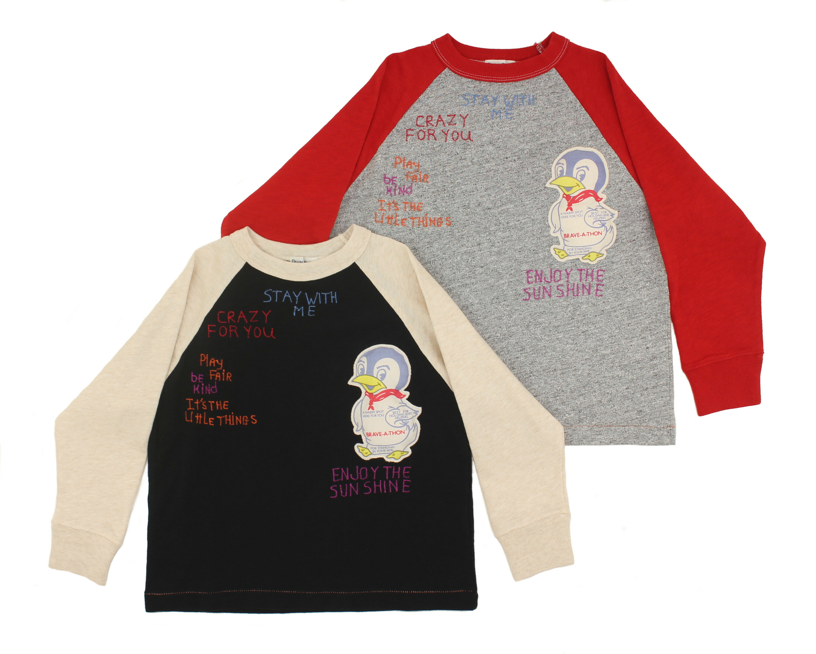 【ジーンズ＆ダンガリー DENIM DUNGAREE】\u003cBR\u003eテンジク STAY WITH ME TEE (105-125)\u003cBR\u003e【22620417】