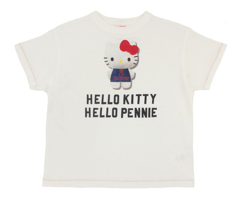 【ジーンズ＆ダンガリー DENIM DUNGAREE】\u003cBR\u003eテンジク PENNIE KITTY TEE (135-145)  \u003cBR\u003e【22621441】