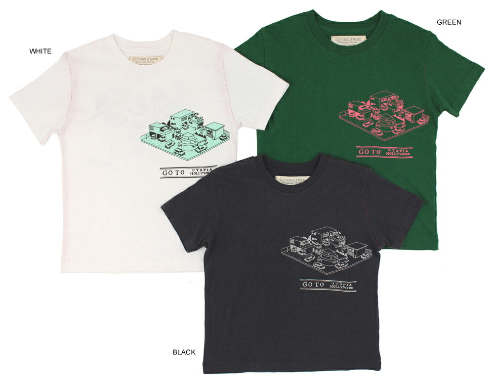GO TO HOLLYWOOD ひび割れロゴＴワンピース160紺 A GO TO HOLLYWOOD ひび割れロゴTワンピース160紺 A