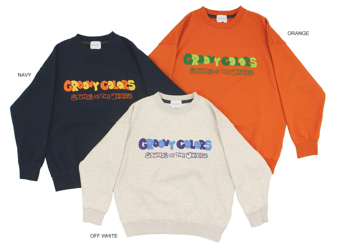 【グルーヴィーカラーズ GROOVY COLORS】\u003cBR\u003eウラケ 2TONE GC ロゴタイプ OVERSIZED 流汗 (LL/150-165)\u003cBR\u003e【42580412】
