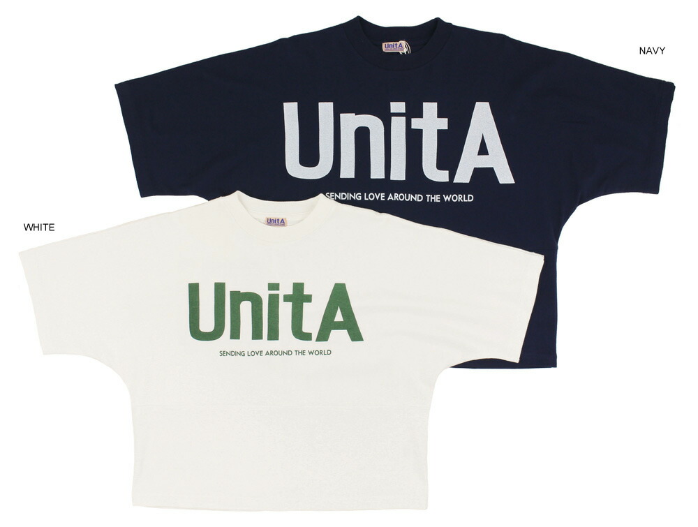 【楽天市場】【UnitA ウニタ】UnitA WIDE TEE (01-02)【413 