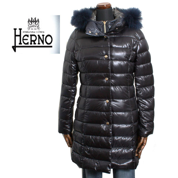 【楽天市場】【HERNO ヘルノ ダウン レディース】HERNO ヘルノ 4WAYダウンコート レディース ロング ファーベスト ダウンコート リバーシブル PI0048D 12017