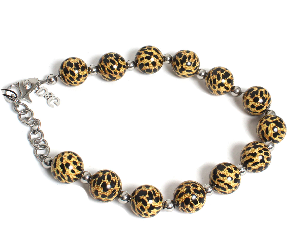 【送料無料】D&G (Dolce&Gabana) ドルチェ&ガッバーナ (ドルガバ) DJ0653 ネックレス アニマル柄　ヒョウ柄 7,056円