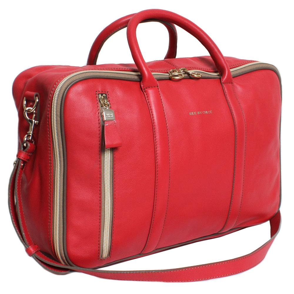 【新品】SEE BY CHLOE シーバイクロエ レディース ハンドバッグ ショルダーバッグ HARRIET 9S7488 P42 539 LIPSTICK レッド｜PICCOLOピッコロ