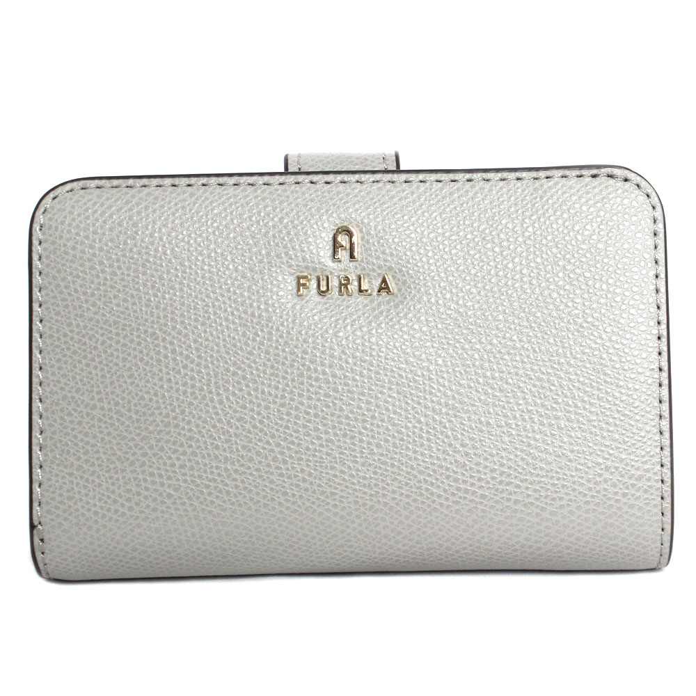 FURLA フルラ 二つ折り財布 コンパクト財布 FURLA CAMELIA M COMPACT WALLET WP00314 ARE000 4060S CENERE+CIRRO 14,664円