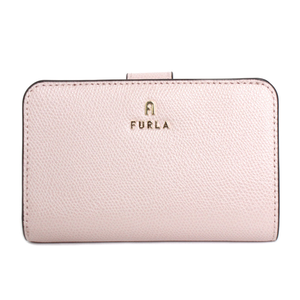 FURLA フルラ 二つ折り紙入れ パウダーコンパクト紙入れ    FURLA  CAMELIA M COMPACT WALLET  WP00314  ARE000 4304S  COROLLA+SAKURA