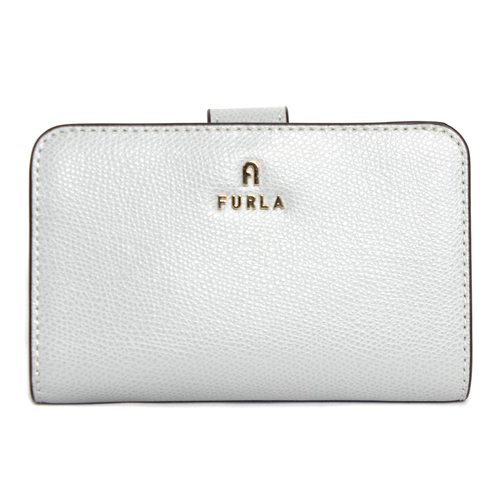 FURLA フルラ 二つ折り紙入れ パウダーコンパクト紙入れ    FURLA  CAMELIA M COMPACT WALLET  WP00314  ARE000 4351S  COLOR CRISTALLO