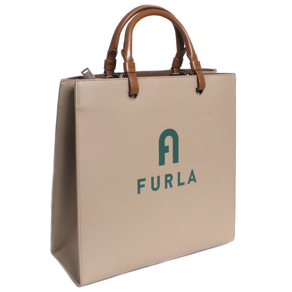 FURLA フルラ レディース VARSITY STYLE TOTE BAG L　トートバッグ WB00728 BX1230 1652S GREIGE