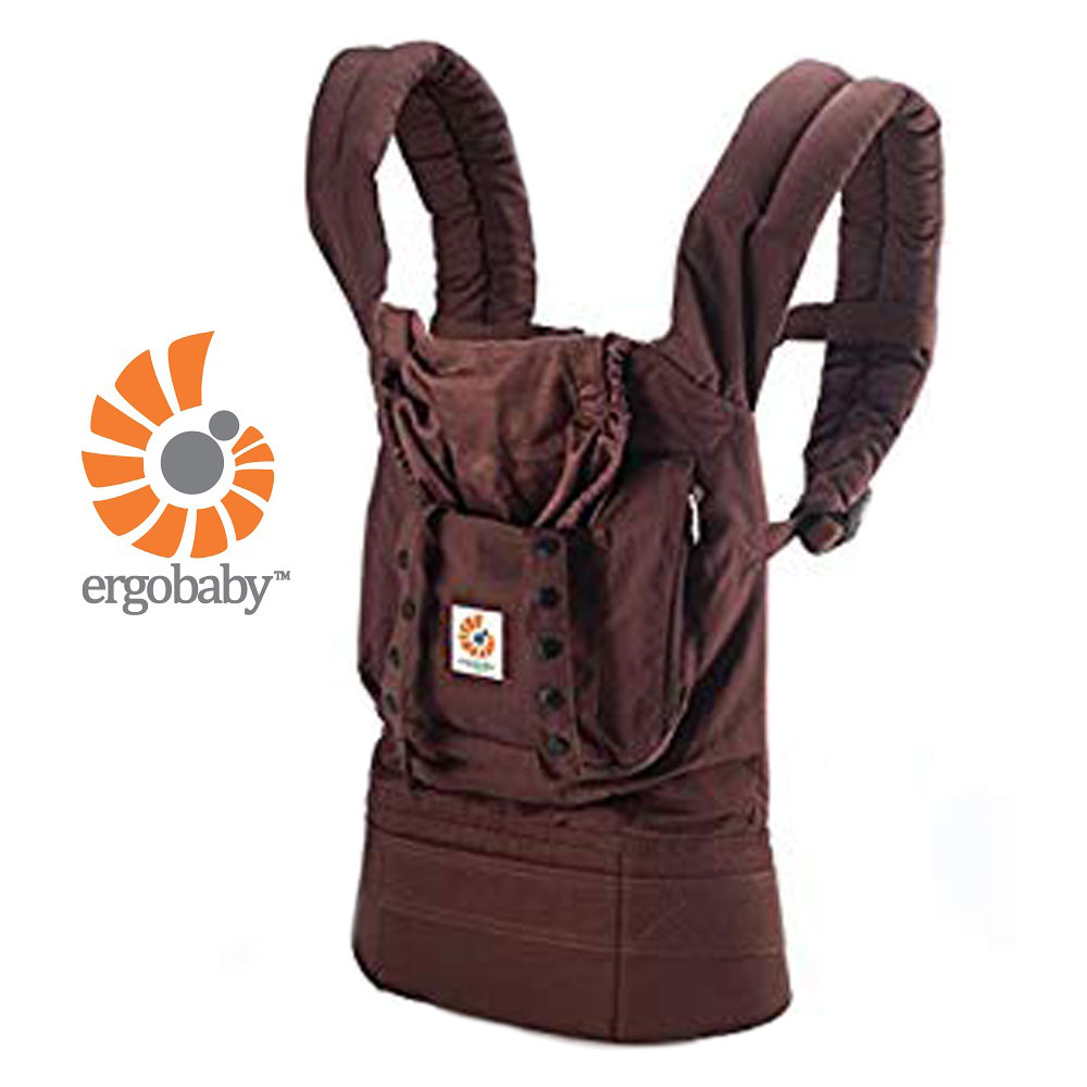 ergo baby carrier chocolate brown
