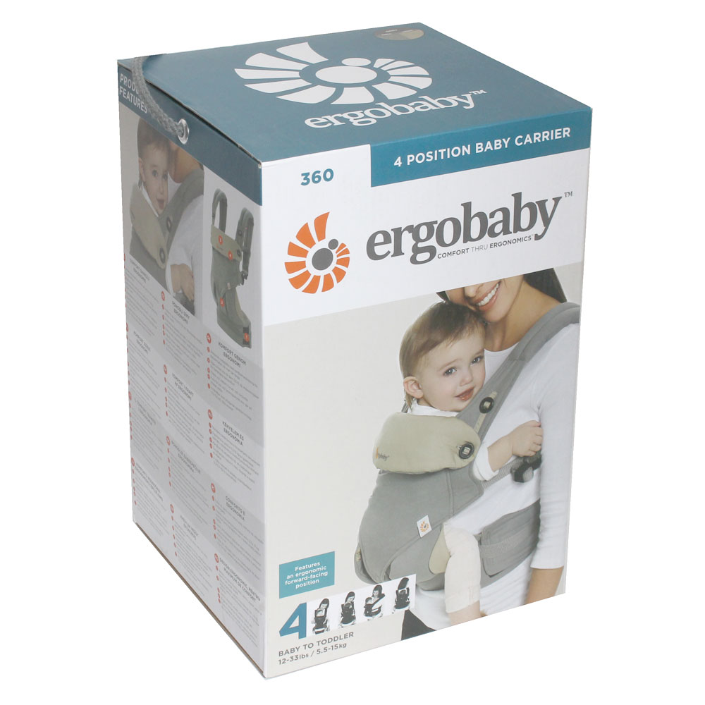 Ergobaby Ergobaby エルゴベビー 360grytau1nl Position 360 抱っこひも 抱っこ紐 Position Four Carrier Four エルゴベビー スリーシックスティ Baby ベビーキャリア 抱っこ紐 360grytau1nl Grey Taupe Piccoloピッコロ