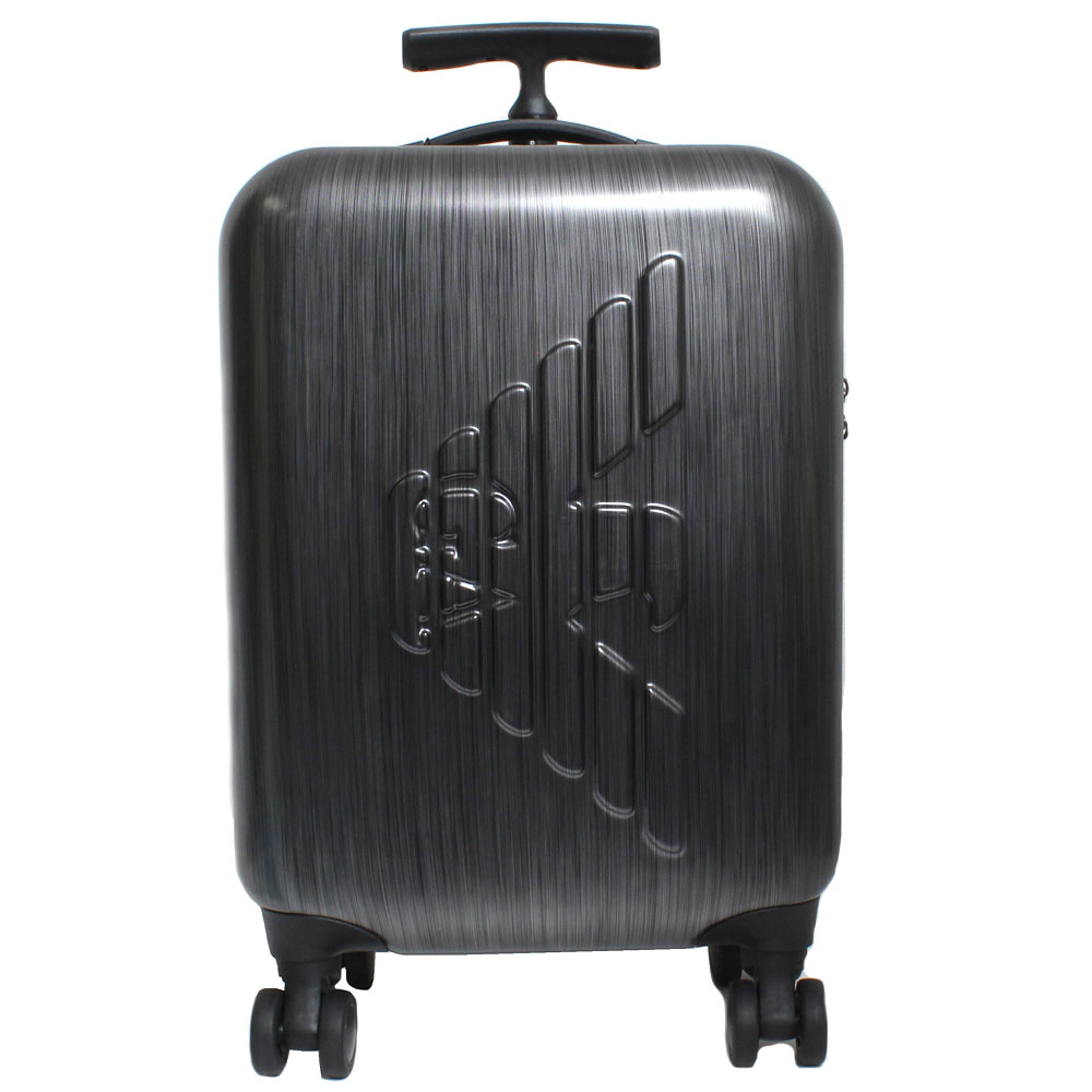 【送料無料】EMPORIO ARMANI エンポリオアルマーニ Y4Q093 YME9J 80002 スーツケース ABS製 エンボスロゴ＆TSAロック メンズ ユニセックス 機内持ち込み可