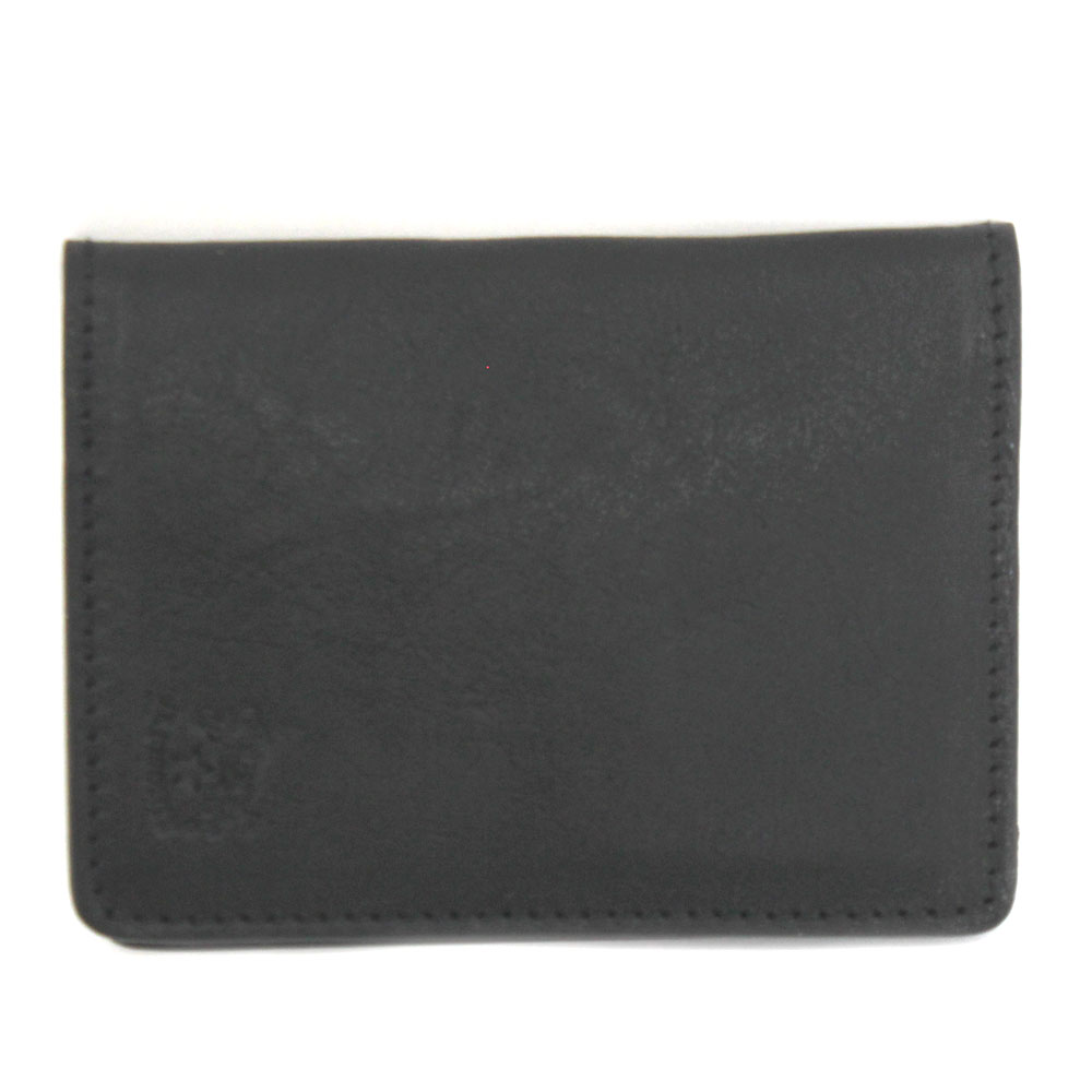 【新品】【送料無料】IL BISONTE イル ビゾンテ カードケース 名刺入れ パスケース　VACCETTA　 SCC111 PO0001 BK116｜PICCOLOピッコロ