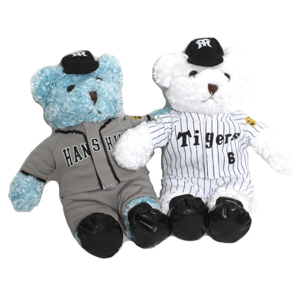 楽天市場】阪神タイガースオフィシャルグッズ タイガースベア 人形