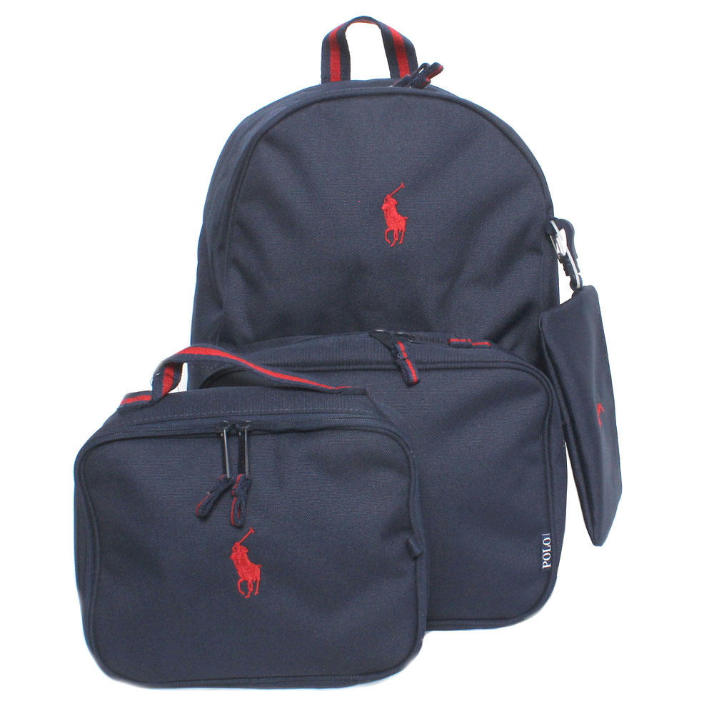 ラルフローレン】本物 Polo Ralph Lauren リュック オールレザー 茶