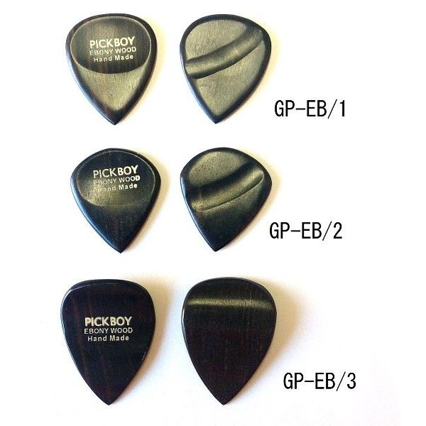 【楽天市場】PICKBOY ピック エボニー GP-EB:ピック商店