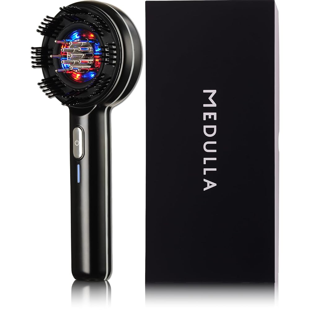 MEDULLA スカルプエアショット EMS 灯し火バリ毛はらい 頭皮毛はらい EMS 美顔器 昇降機繰り上げる 人間の顔世話をする
