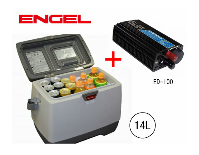 ジャンク】ENGEL ポータブル冷蔵・冷凍庫 MR040F-D1-GL-